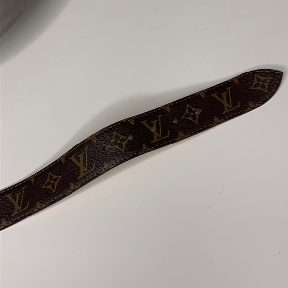 LOUIS VUITTON Ceinture Y2K Pochette Belt Bag Pouch brown monogram women EUC - Picture 3 of 8